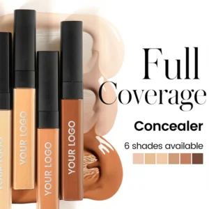 Wholesale Private Label No Logo Hydrating Liquid Concealer, Full Coverage Blemish Covering Long Wear Facial Base Makeup
