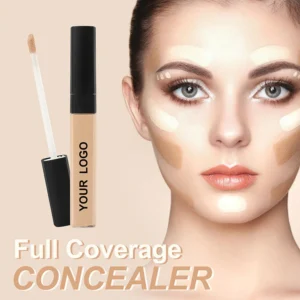 Wholesale Private Label No Logo Hydrating Liquid Concealer, Full Coverage Blemish Covering Long Wear Facial Base Makeup