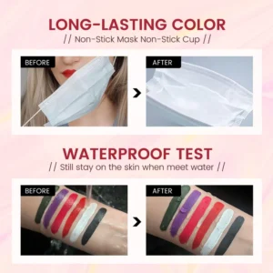 Wholesale Private Label No Logo Matte Liquid Lip Gloss, Non Transfer Fade Resistant Cup Proof Long Wear Lip Color Makeup