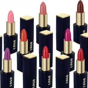 Wholesale Private Label No Logo Shimmer Hydrating Plumping Lipstick, Long Wear Nourishing Tinted Lip Balm