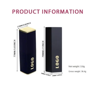 Wholesale Private Label No Logo Shimmer Hydrating Plumping Lipstick, Long Wear Nourishing Tinted Lip Balm